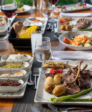 Jacaranda Hotel A La Carte Steak House Card M