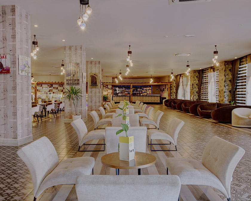 Jacaranda Hotels Caffe House Card