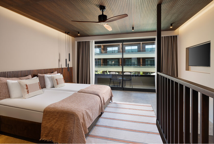 Jacaranda Luxury Konaklama Standart Havuz Manzaralı Bungalov List Kart 2