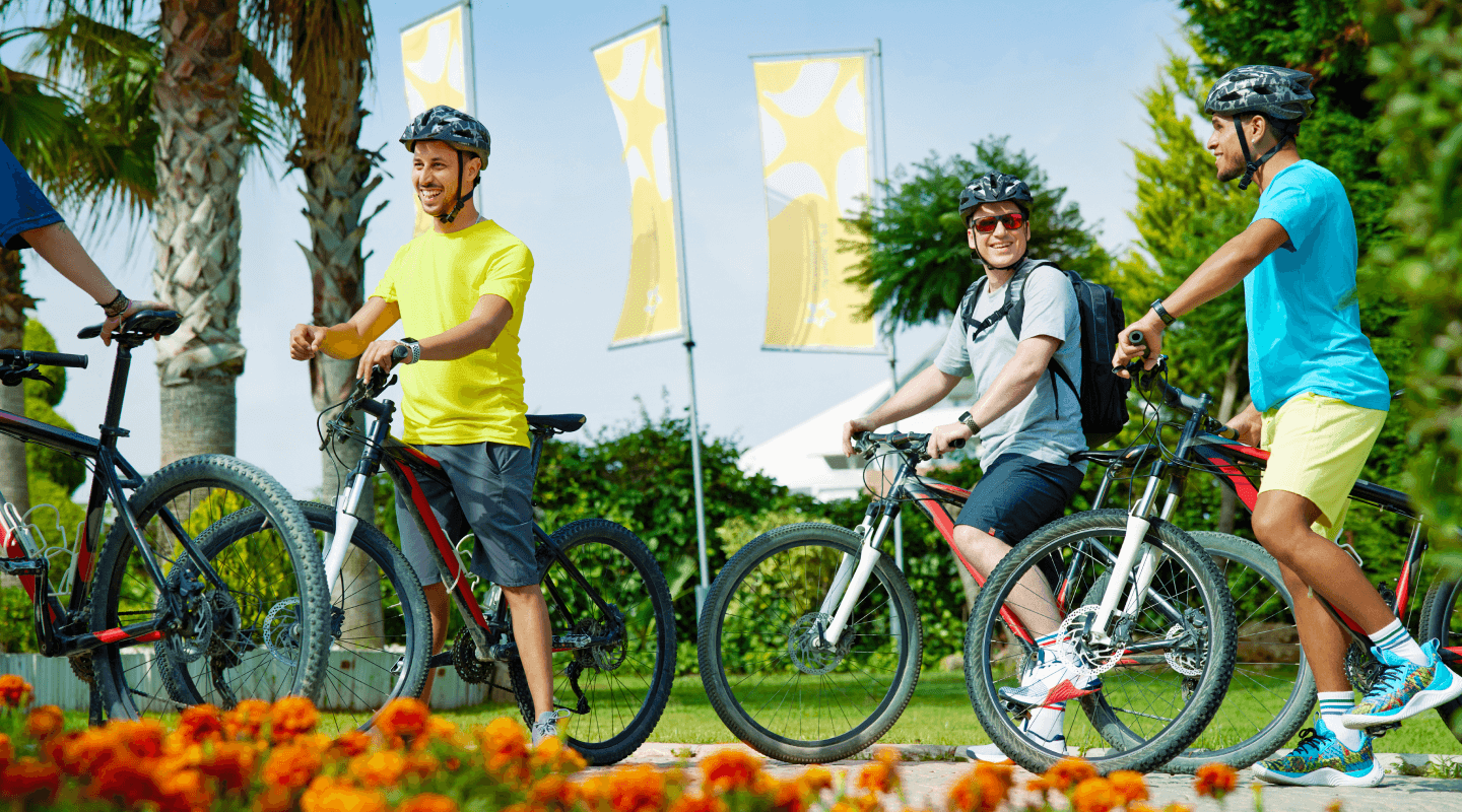 Jacaranda Otel Spa Relax Bisiklet Banner D