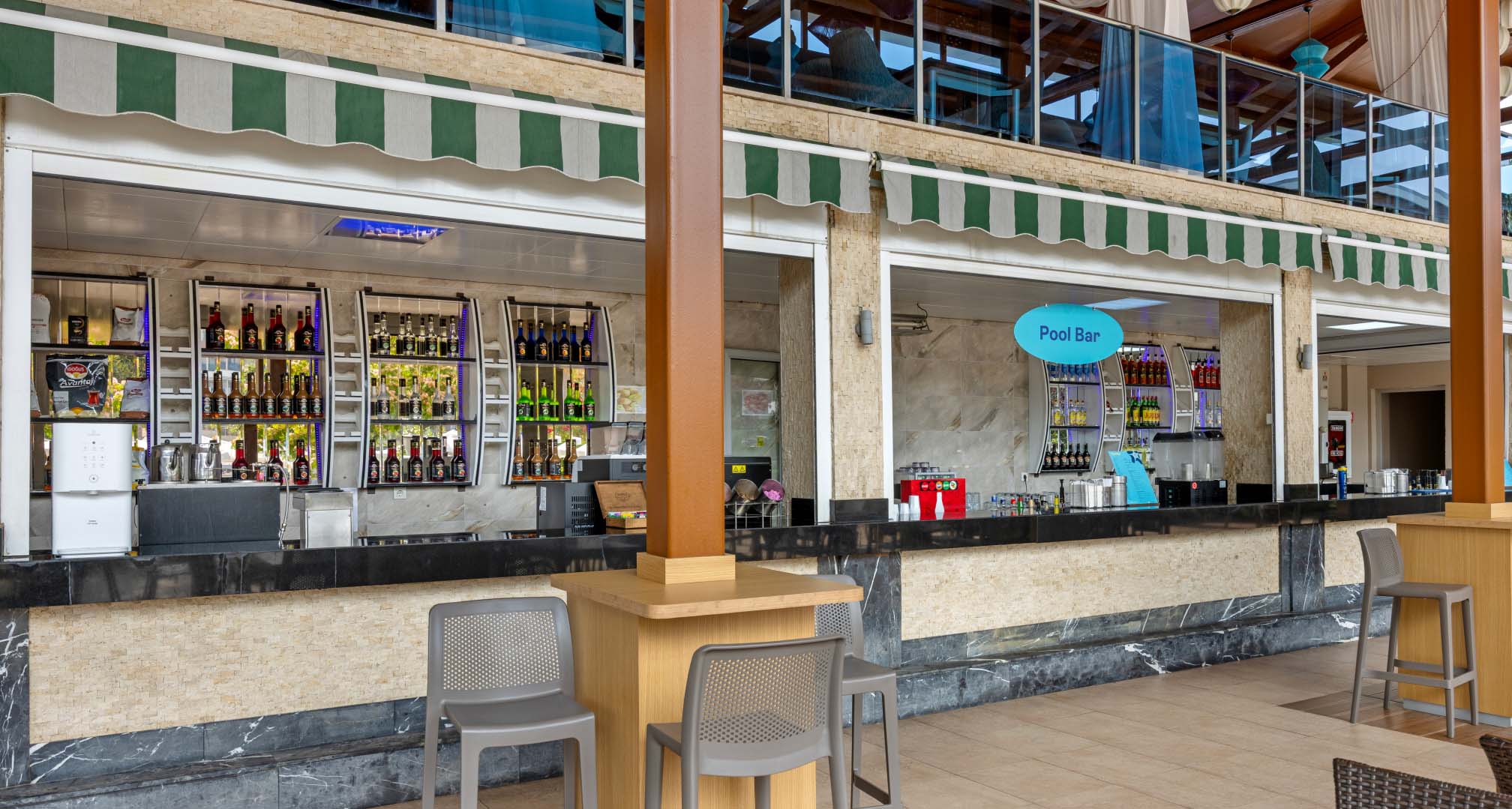 Jacaranda Hotel Gastronami Barlar Pool Bar Galeri D1