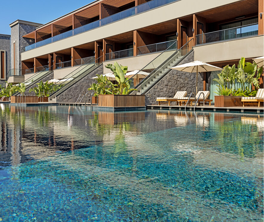 Jacaranda Luxury Konaklama Swim Up Junior Suite D Kart