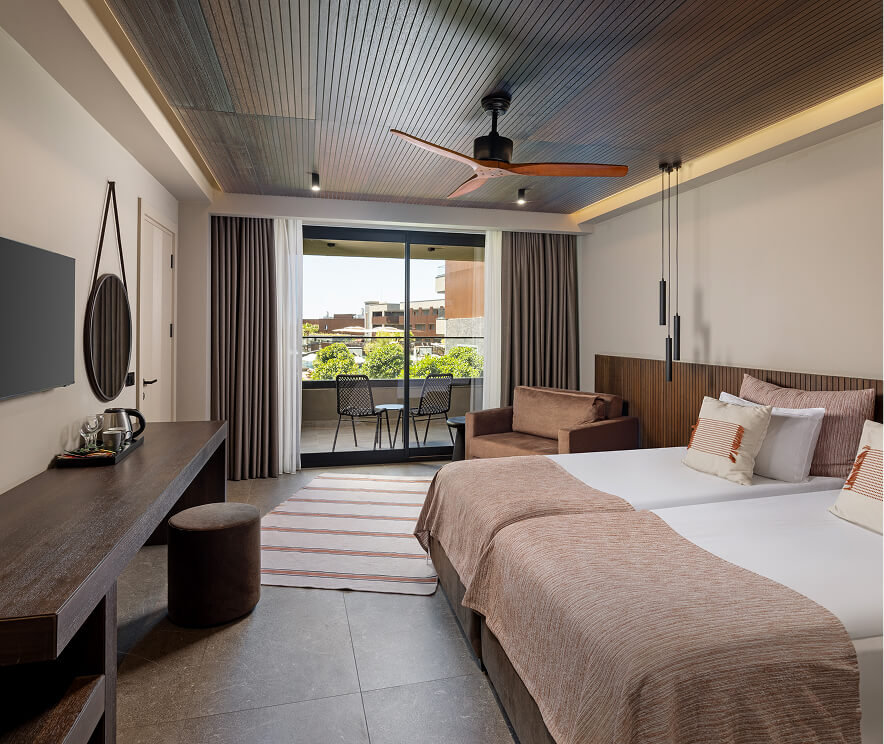 Jacaranda Luxury Konaklama Standart Bahce Manzaralı Aile Odası D Kart