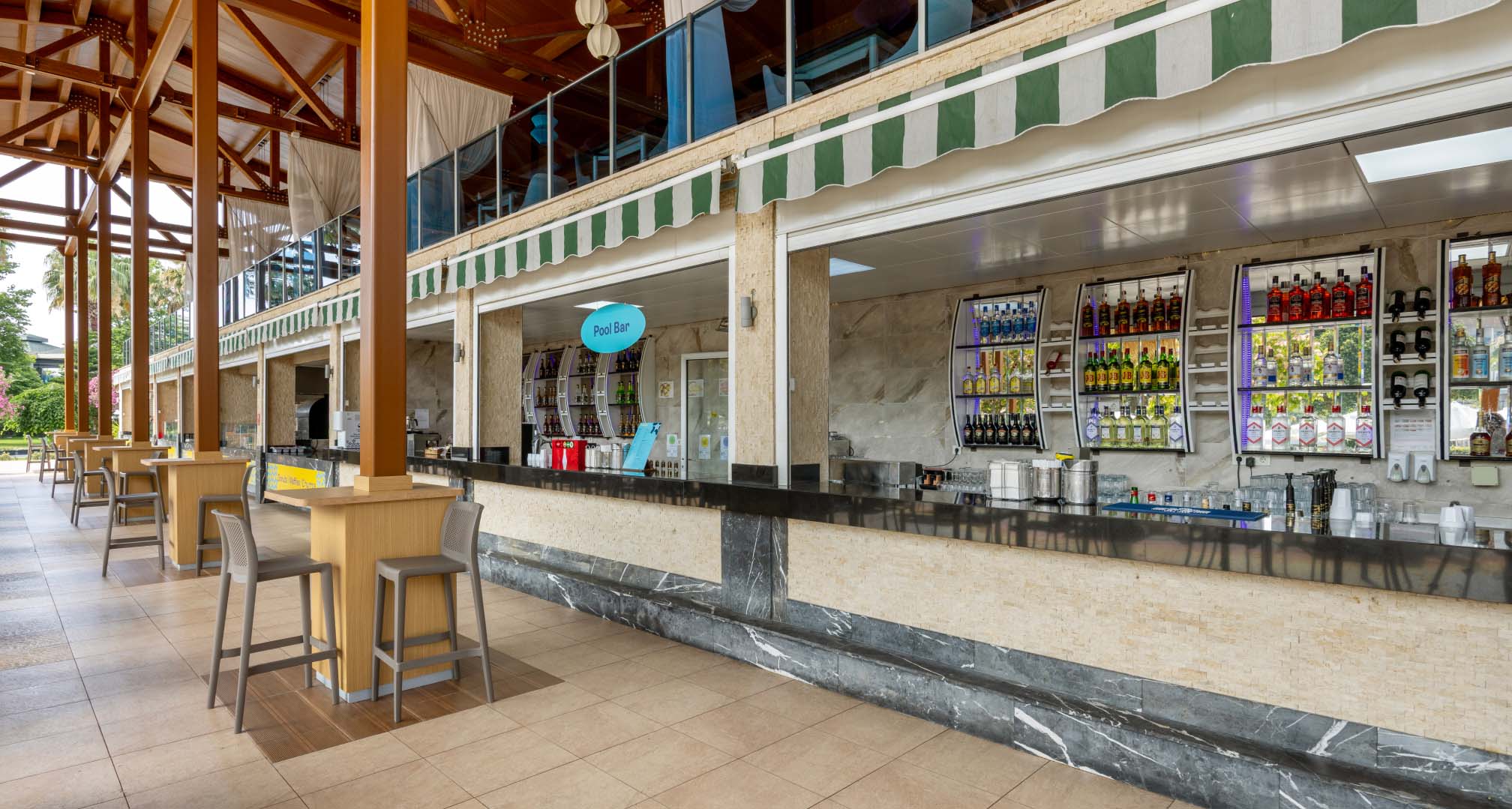 Jacaranda Hotel Gastronami Barlar Pool Bar Galeri D
