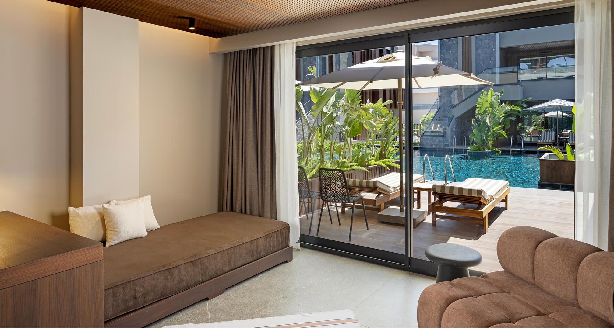 Jacaranda Luxury Konaklama Swim Up Junior Suite Galeri 9